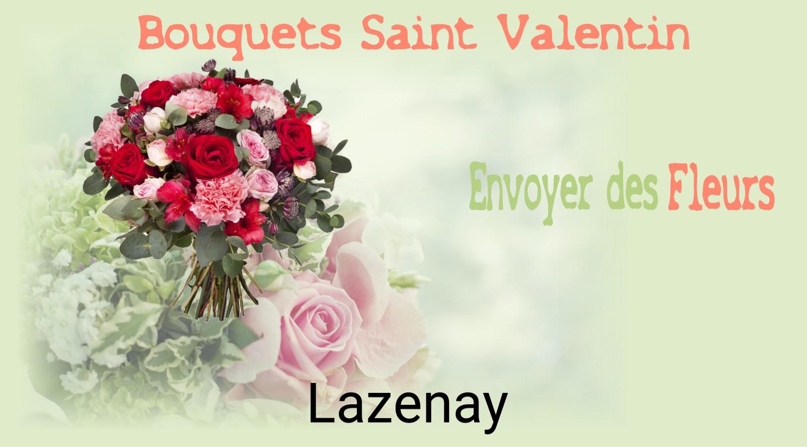 Roses de Saint-Valentin livrées à Lazenay